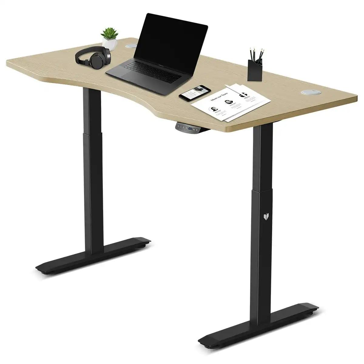 Lifespan Fitness ErgoDesk Automatic Standing Desk 1500mm (White)
