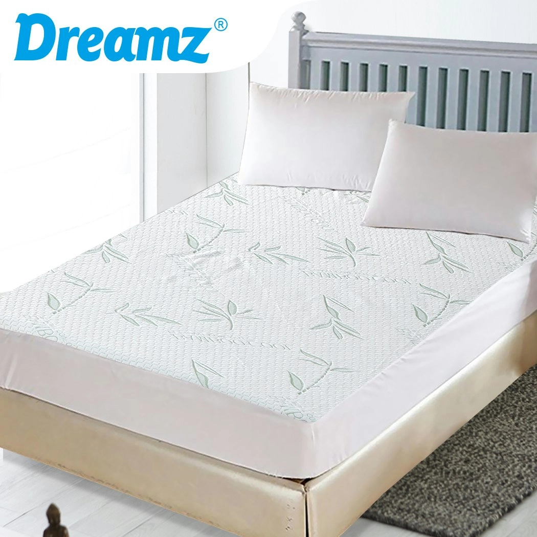 Dreamz Fully Fitted Waterproof Breathable Bamboo Mattress Protector King Size