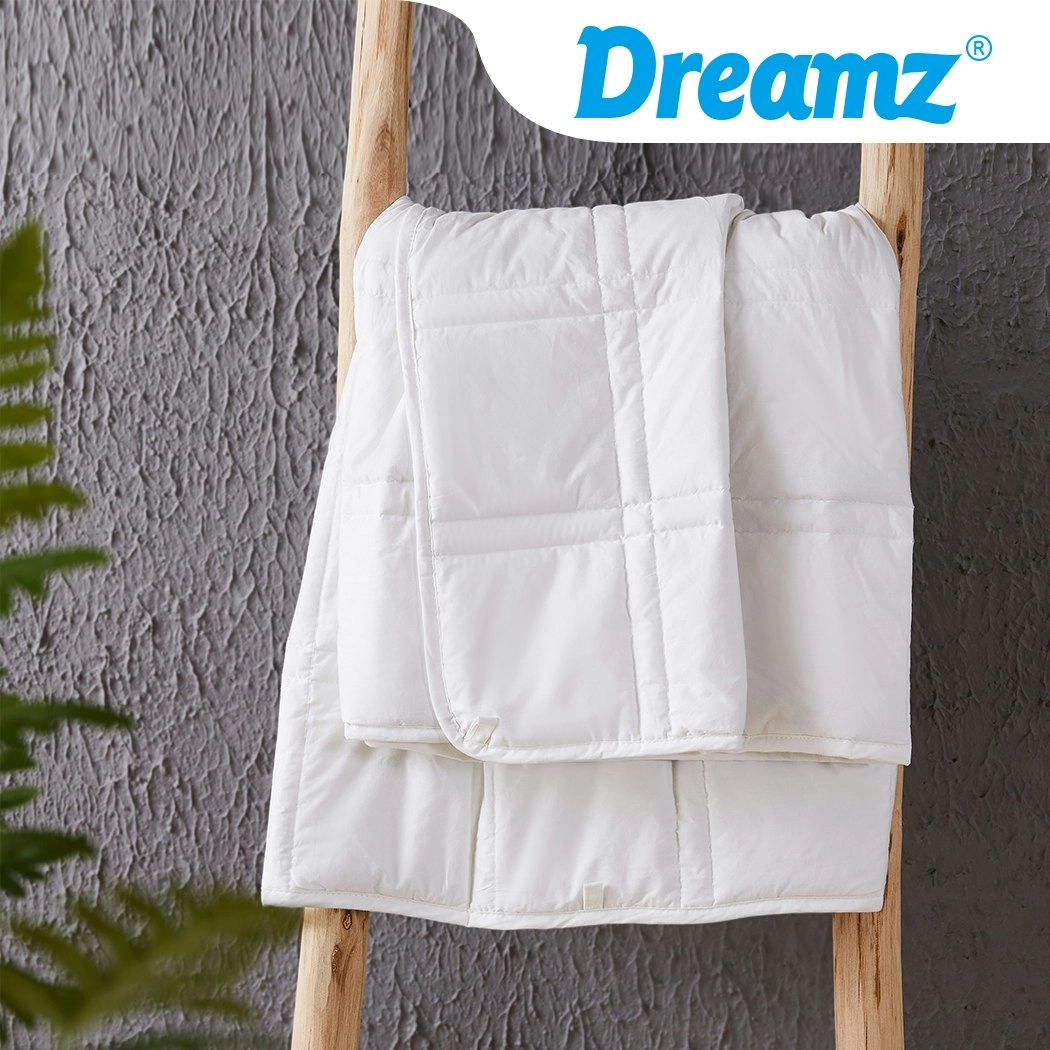 Dreamz Weighted Blanket Summer Cotton Heavy Gravity Adults Deep Relax Relief 5KG