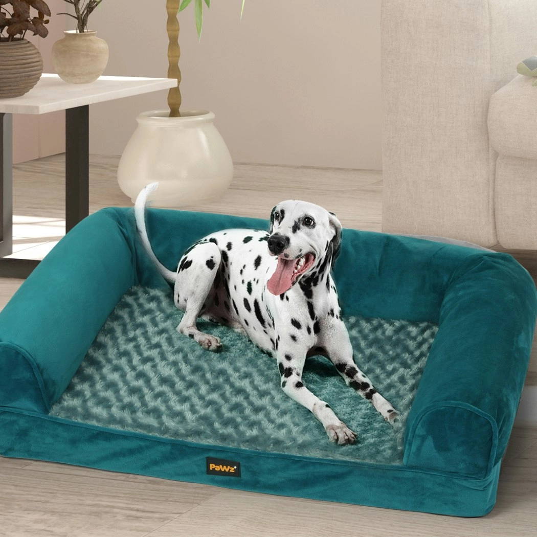 Pawz Pet Bed Sofa Dog Bedding Soft Warm Mattress Cushion Pillow Mat Plush  L