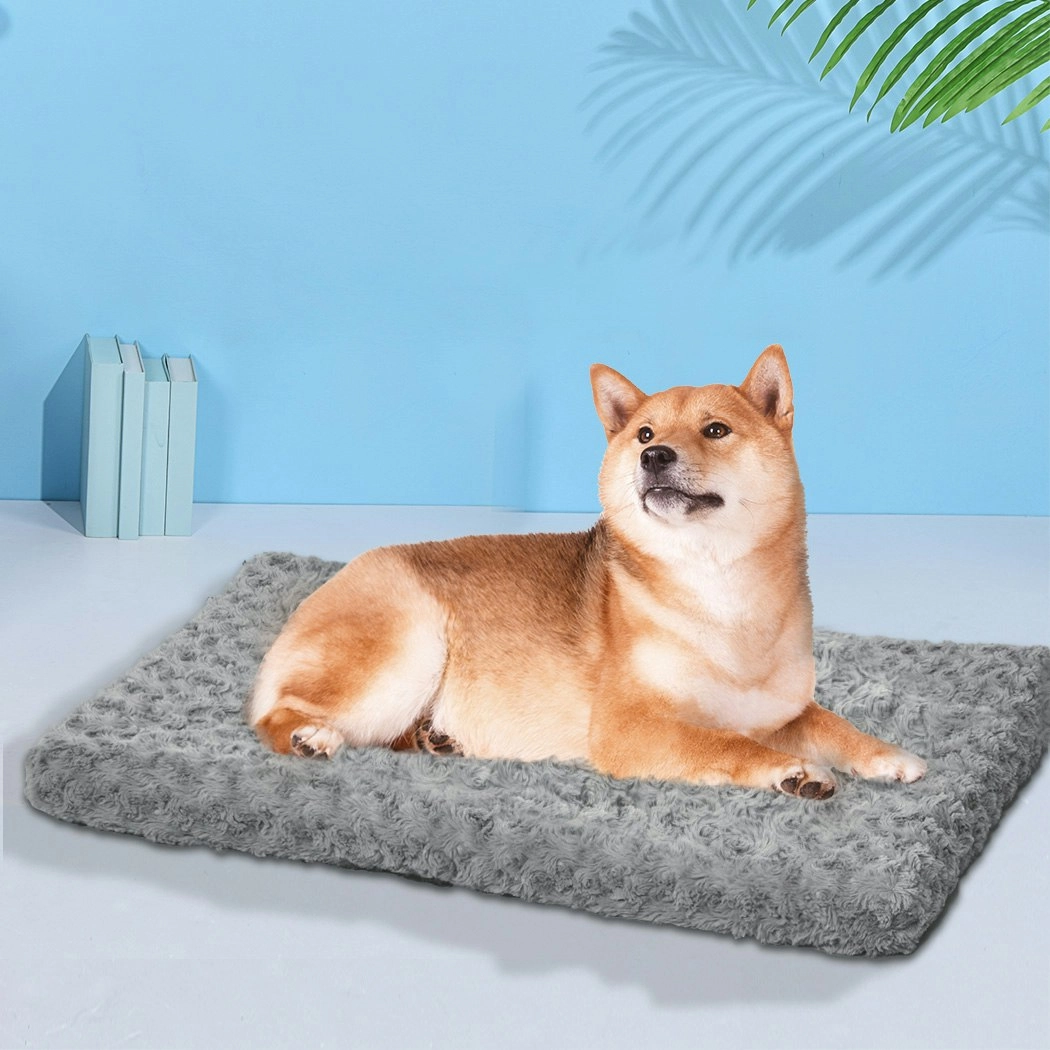 Pawz Pet Bed Dog Beds Bedding Soft Warm Mattress Cushion Pillow Mat Velvet M