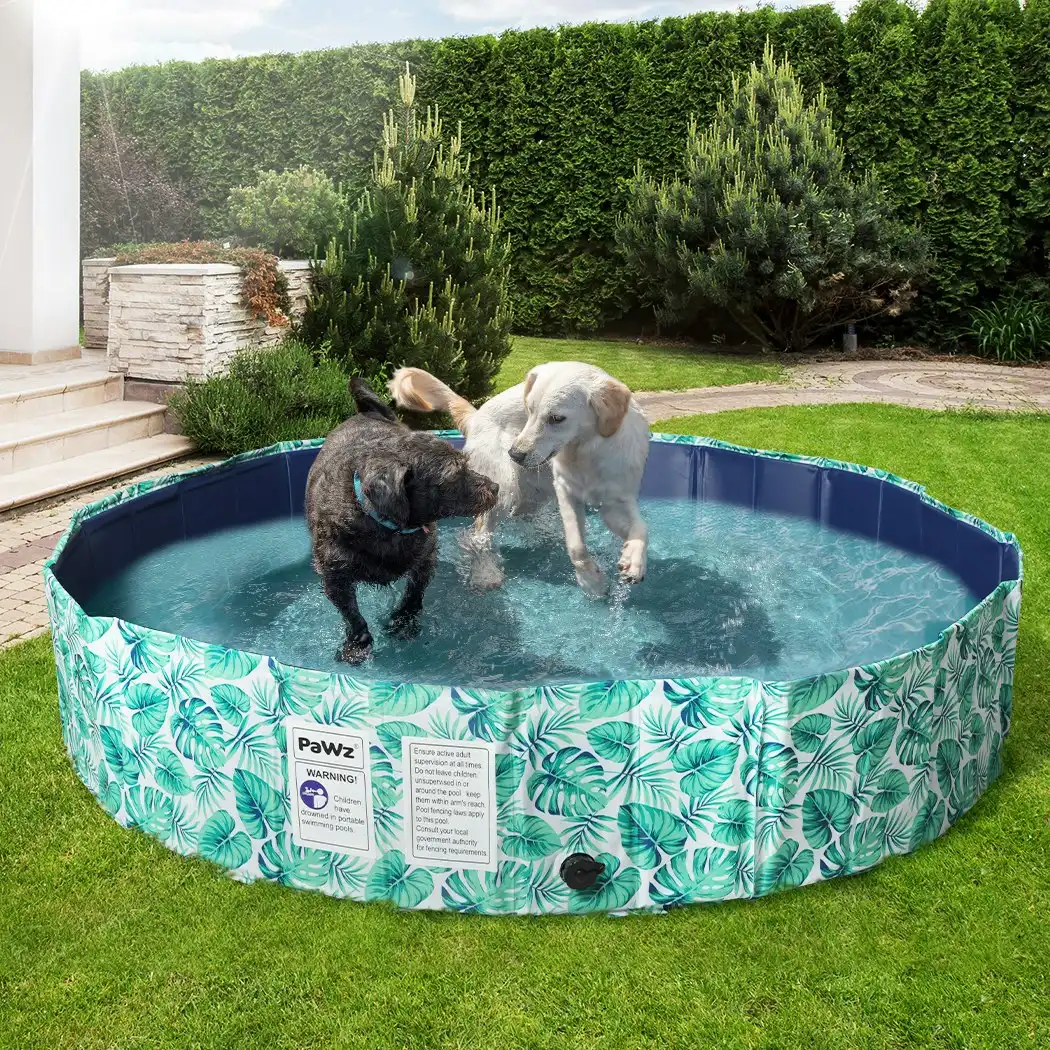 Pawz 160cm Pet Dog Swimming Pool Cat Portable BathTub Kid Shower Washing Folding