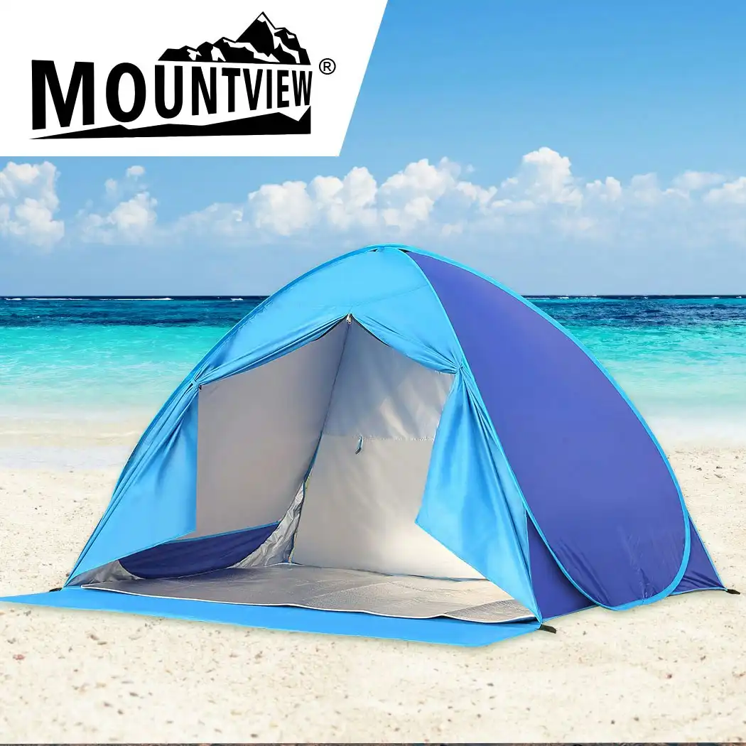 Mountview Pop Up Tent Beach  Camping Tents 2-3 Person Hiking Portable Shelter