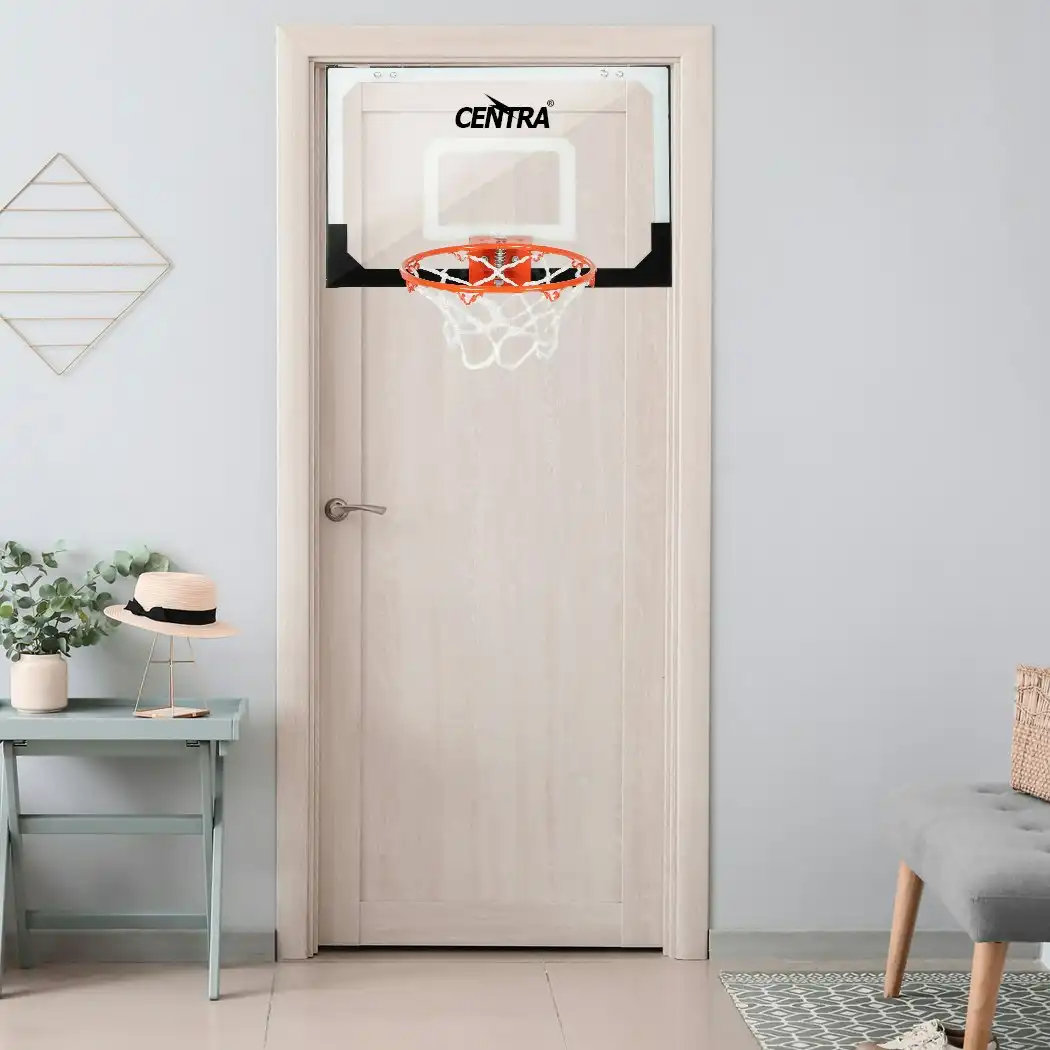 Centra Mini Basketball Hoop Kids Toy Children Door Mounted Indoor Hang Backboard