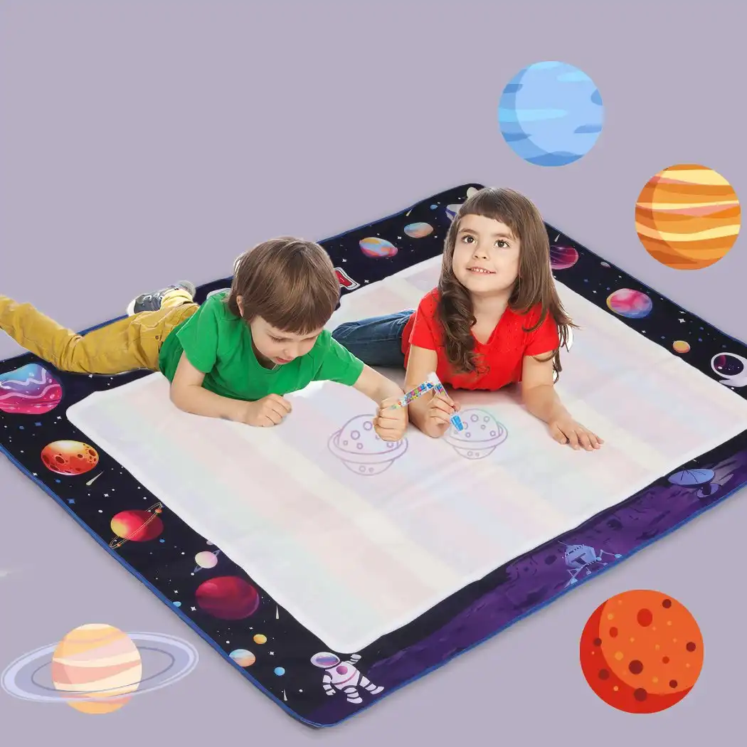 Kids Drawing Mat Aqua Doodle Board Water Painting Writing Magic Educational Toy (KD1024)