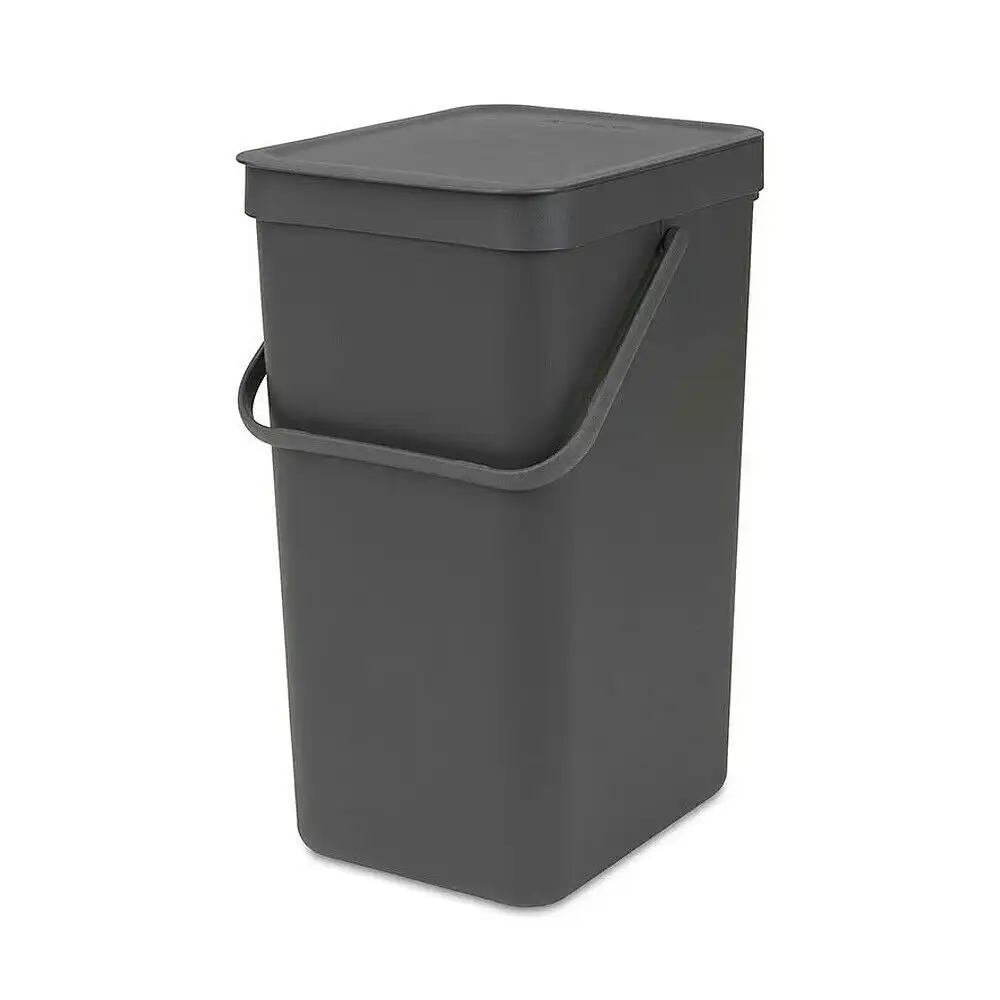 Brabantia Waste Bin Sort & Go 16 Litre | Grey