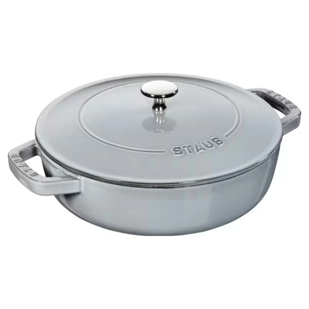 Staub Saute Pan Chisteria Round 26cm | Graphite