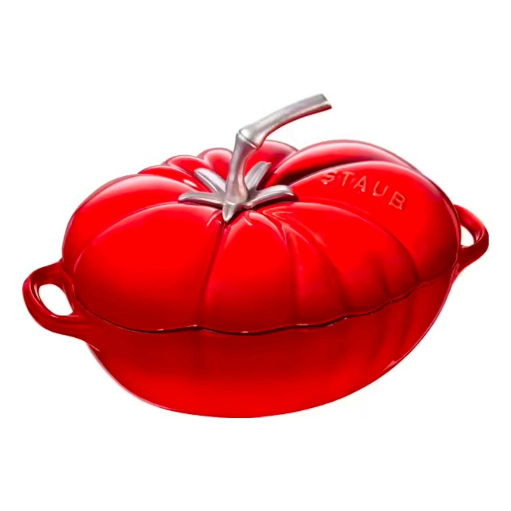 Staub Enamelled Cast Iron Tomato Cocotte 25cm / 2.9L - Red