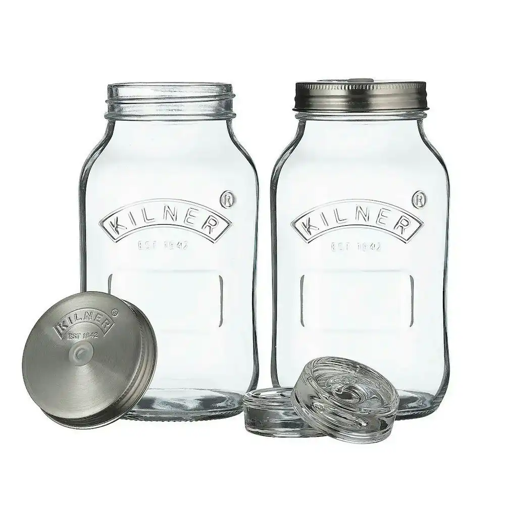 Kilner Fermentation Jar Set of 2 | 1 Litre