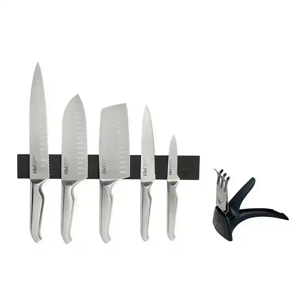 Victorinox SwissClassic 6.7133.7G 7-piece kitchen knife set, black