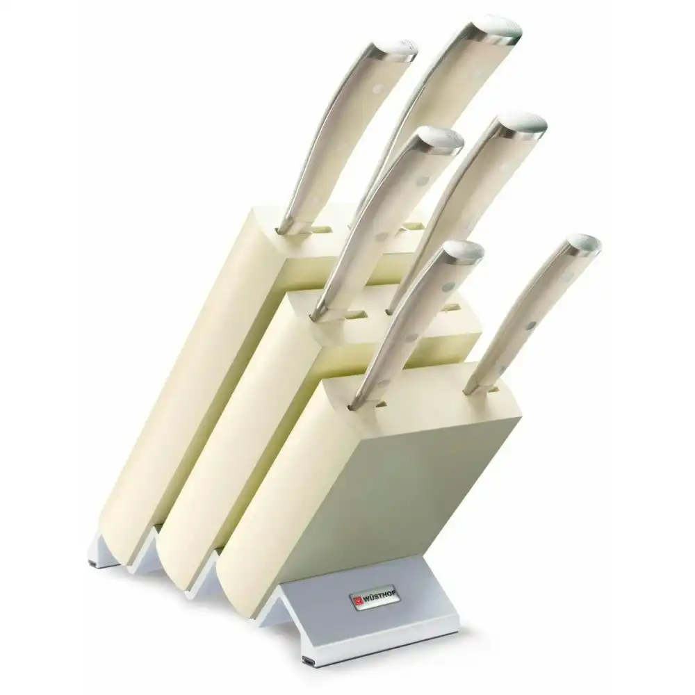 Wusthof Ikon Classic Creme Knife Block Set 7pc | Made in Germany