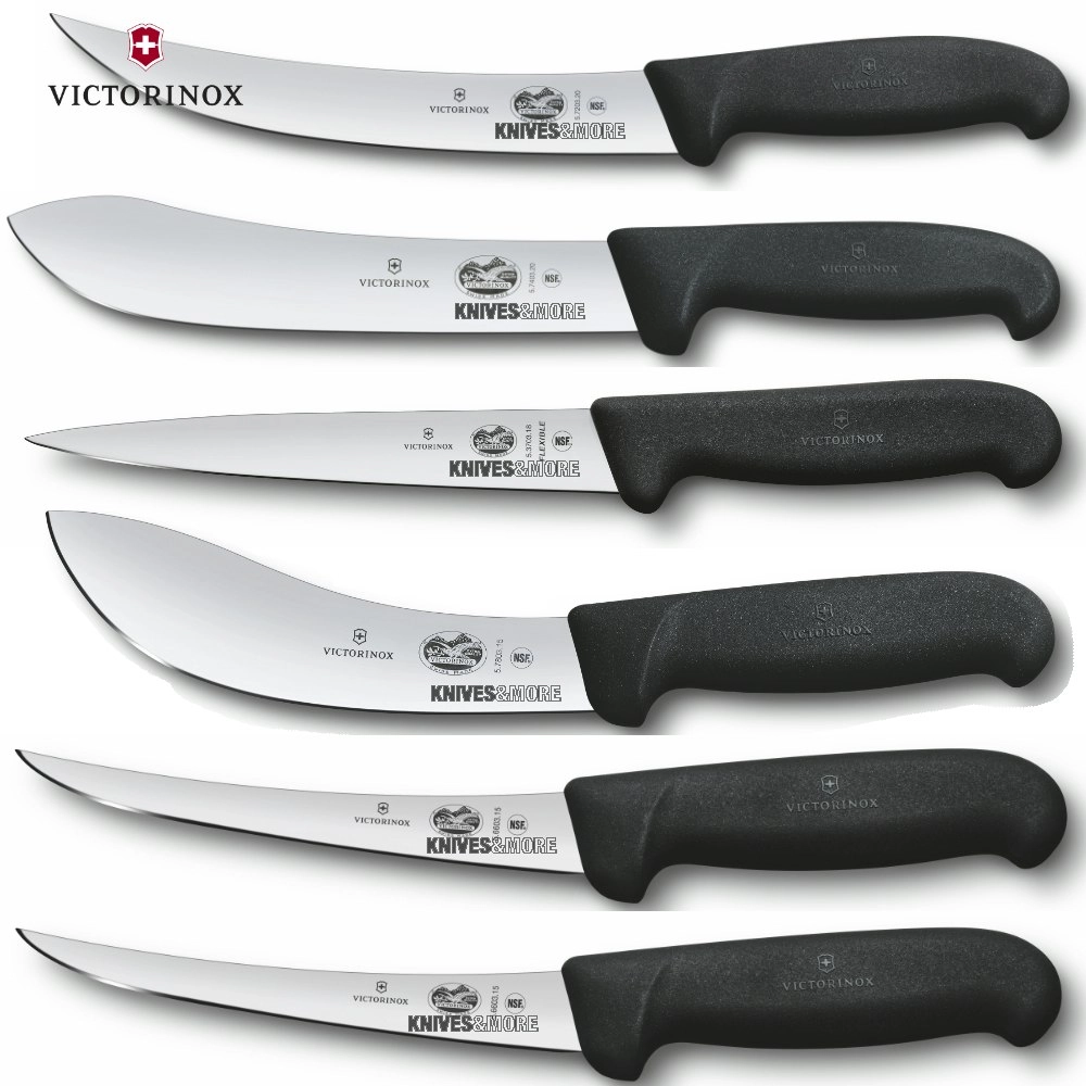 Victorinox 6 Piece Butcher Knife Set Filleting Skinning Boning Breaking | 6pc