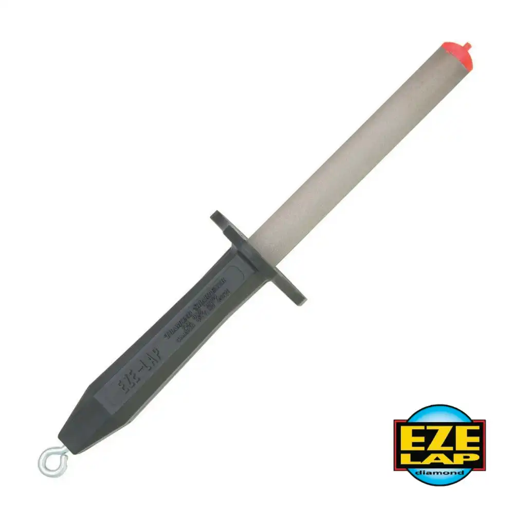 Eze Lap 13cm / 5" Oval Diamond Coated Sharpening Steel Fine 600G