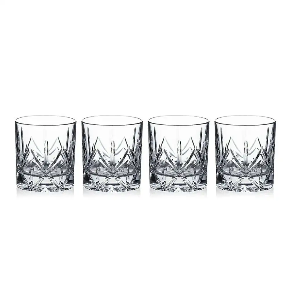 Royal Doulton Karmen Crystal Whiskey Tumbler 250ml - Set Of 4 Glasses