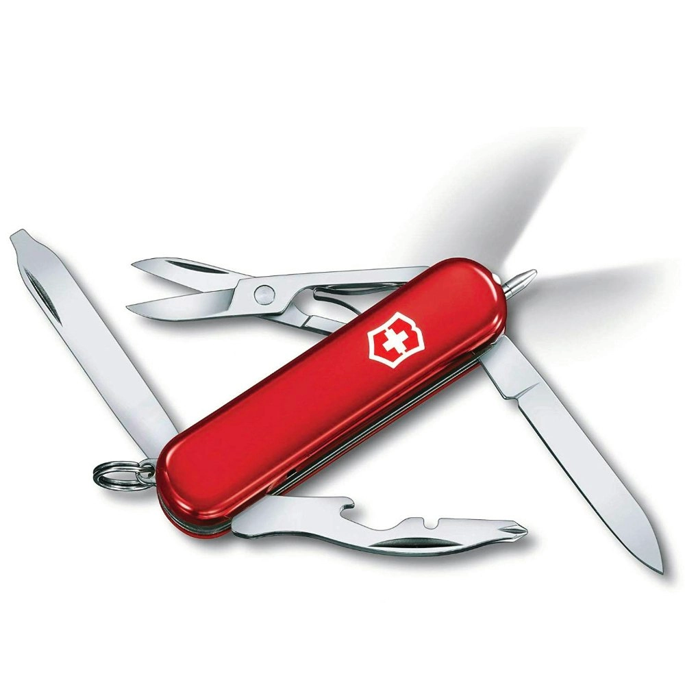 Victorinox Swiss Army Midnight Manager 58mm Pocket Knife | 10 Functions