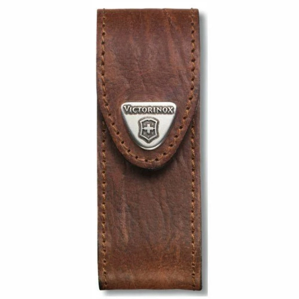 New Victorinox Swiss Army Knife Leather Pouch 2 4 Layers | Brown