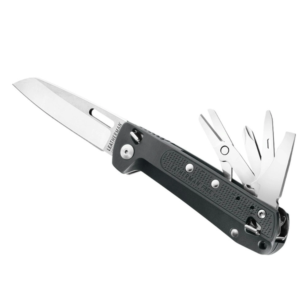 Leatherman Free K4 Multi-Tool & Pocket Knife | 9 Tools Grey