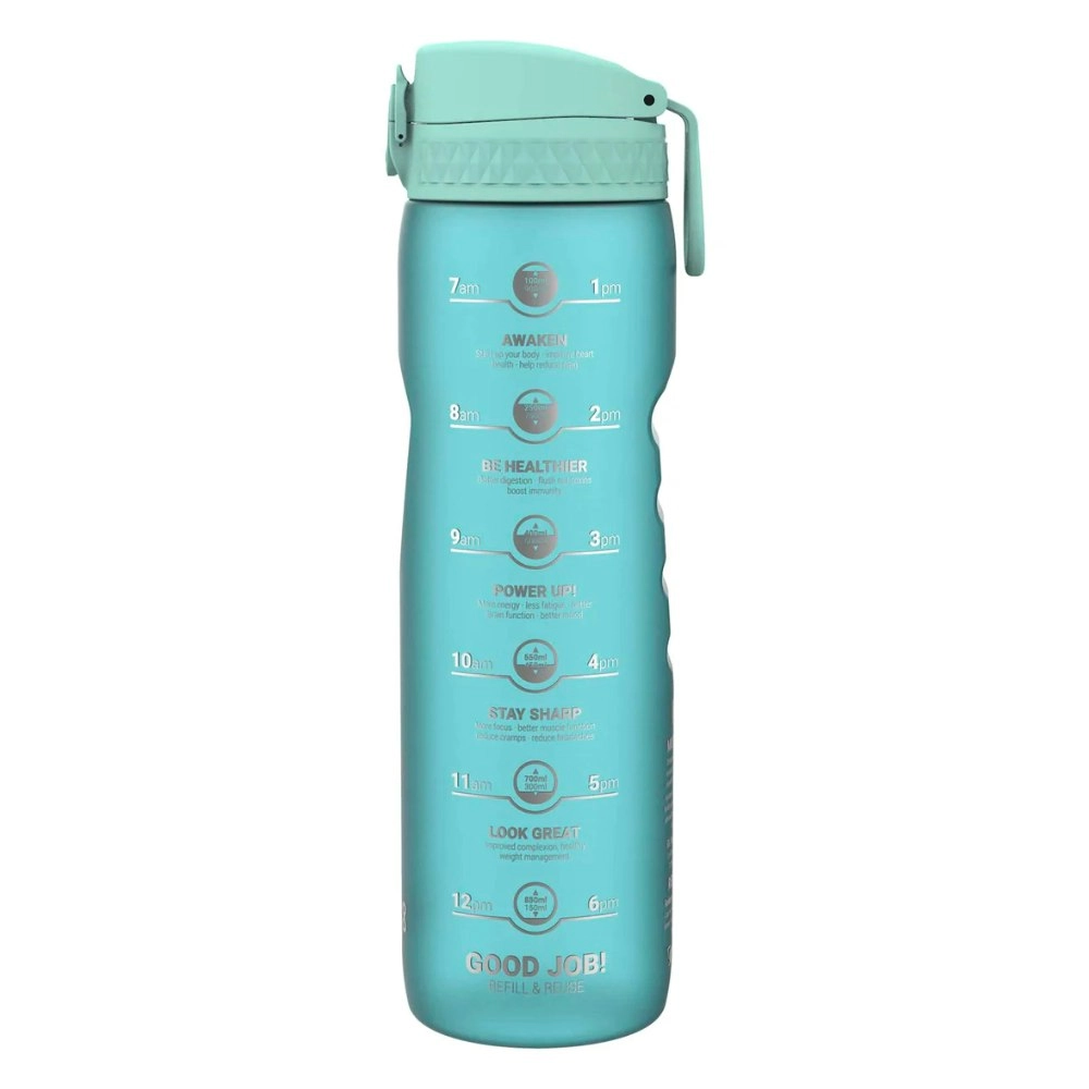 Ion8 Quench Motivator 1L Water Bottle - Sonic Blue