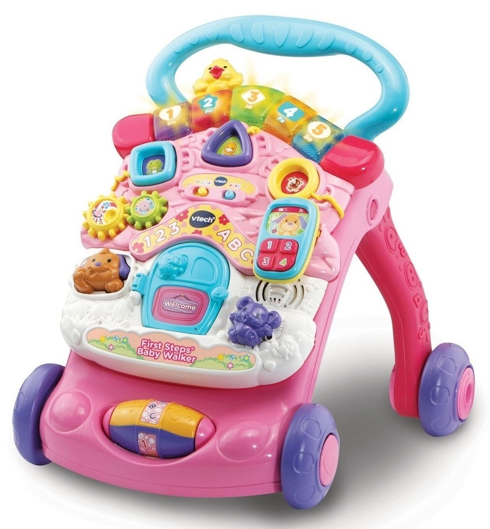 VTech First Steps Baby Walker Pink | 80-505653