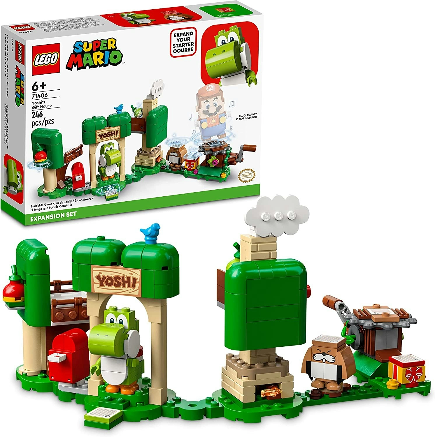 LEGO Super Mario Yoshi's Gift House Expansion Set 71406