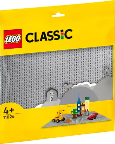 LEGO Classic Gray Baseplate 11024