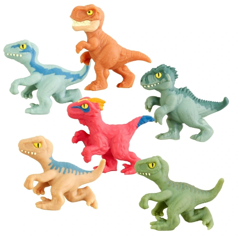 Heroes Of Goo Jit Zu Jurassic World Minis Mega 6 Pack