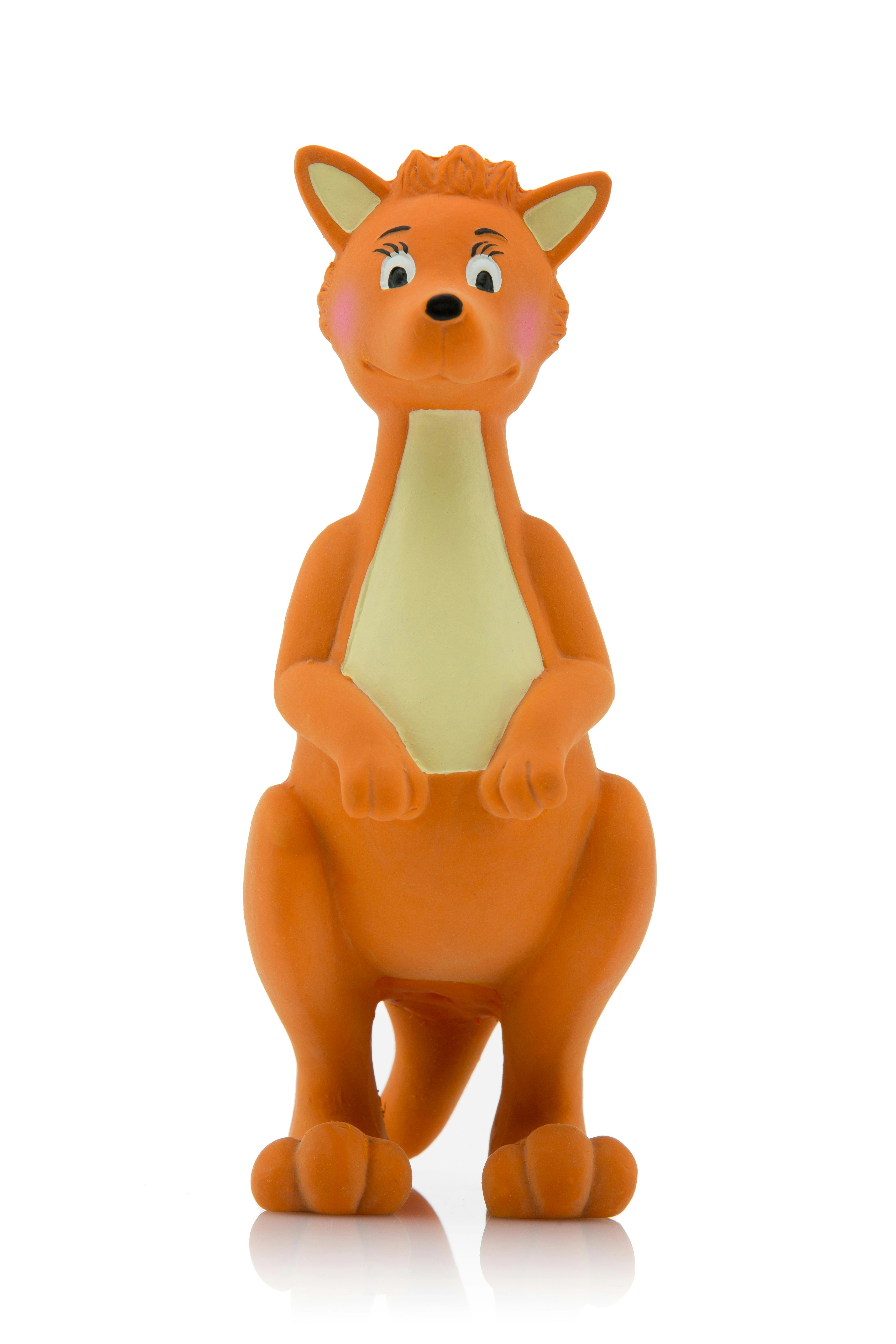 Mizzie The Kangaroo Natural Rubber Teething Toy