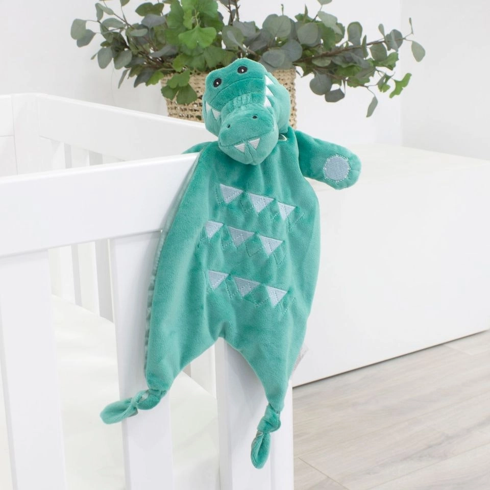 Bubba Blue Crocodile Security Blanket