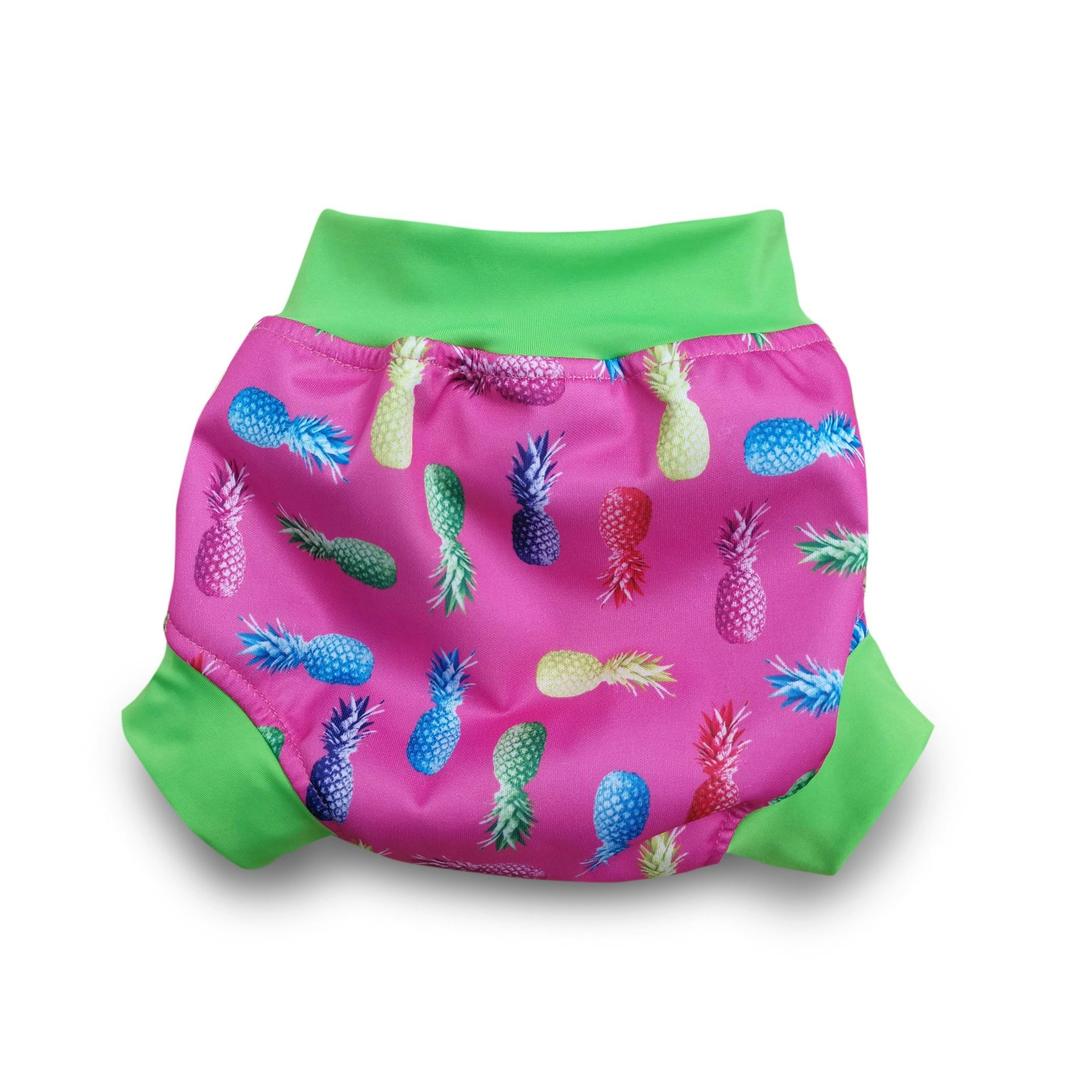 Plum Swim Nappy Pineapple Small