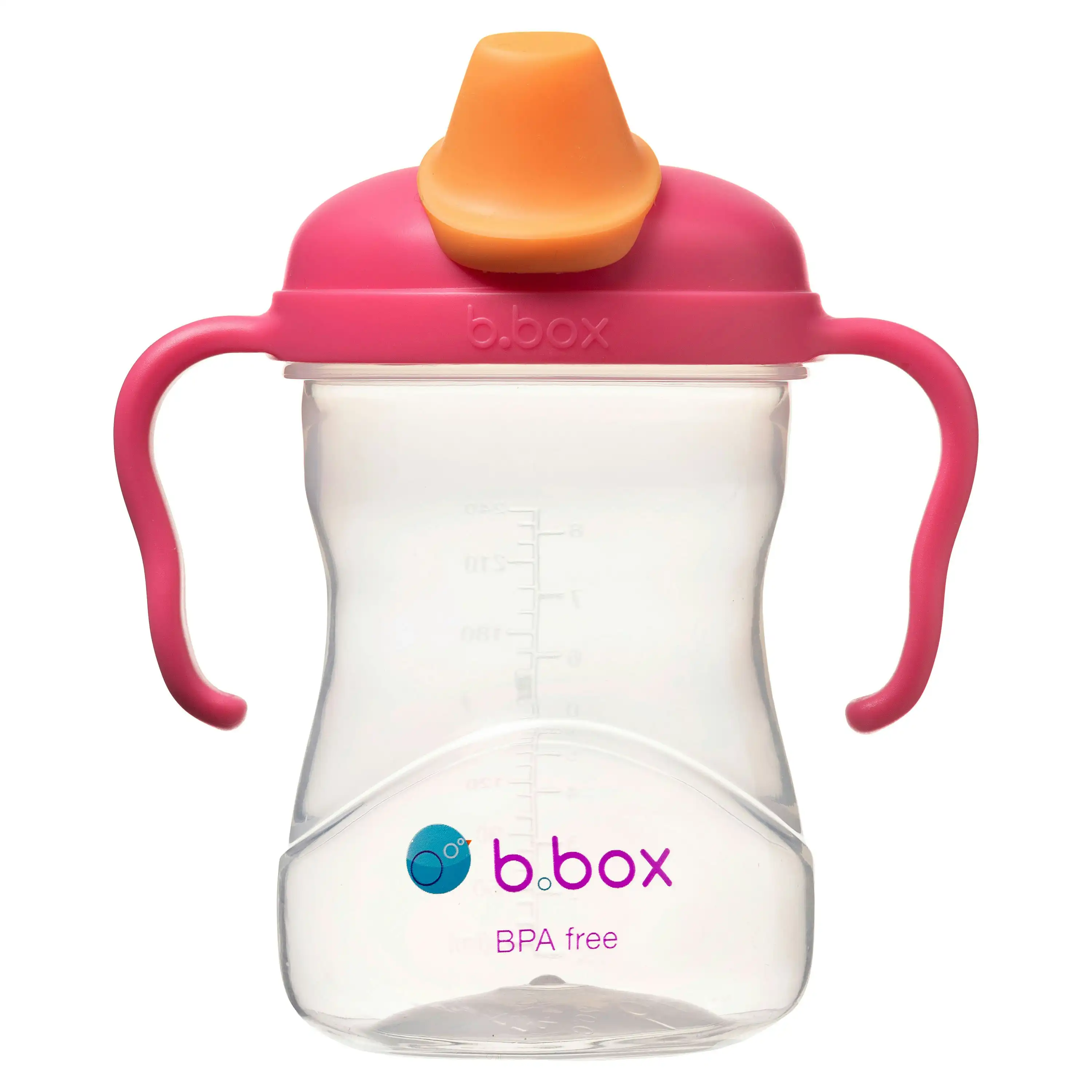 b.box Spout Cup 240ml Raspberry