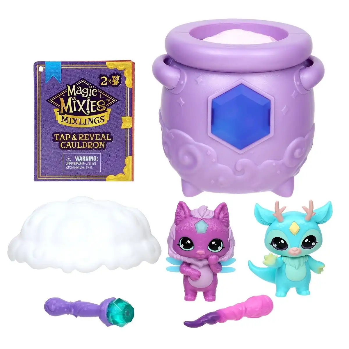 Magic Mixies Mixlings Fizz & Reveal 2 Pack Cauldron