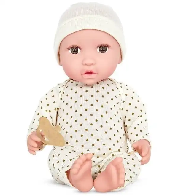 Babi 14" Baby Doll With PJs & Ivory Hat