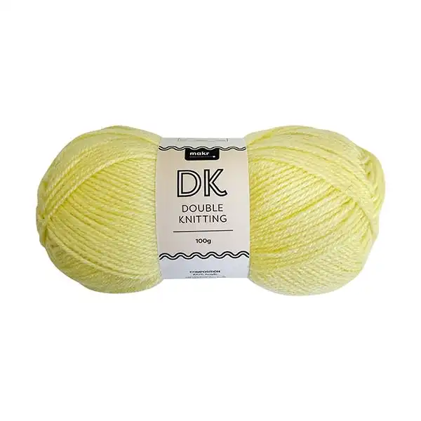 Makr Baby Soft Crochet & Knitting Yarn 8ply, Grassy- 100g Acrylic