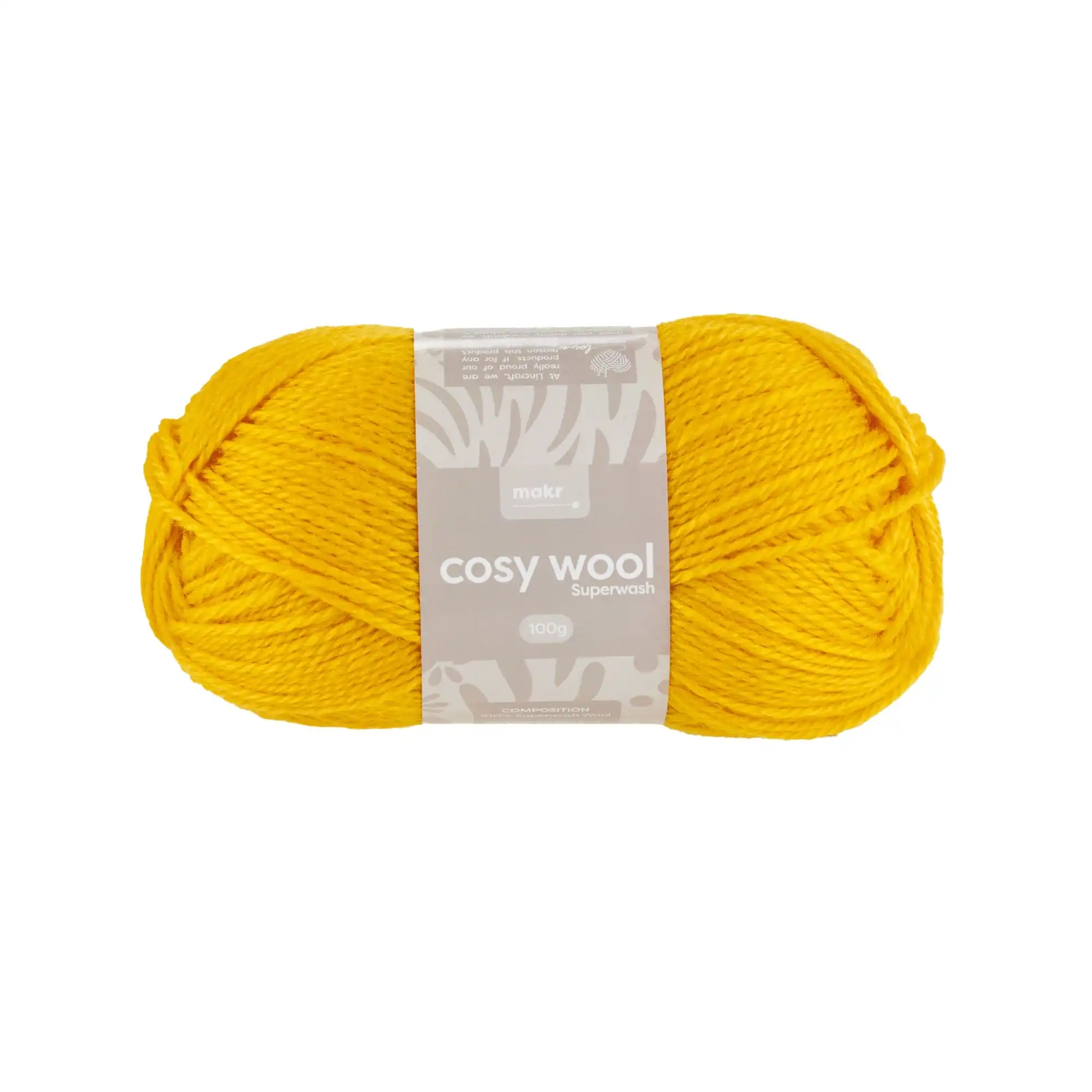 Makr Chunky Wool Crochet & Knitting Yarn, Lambswool- 100g – Lincraft New  Zealand, Yarn Chunky