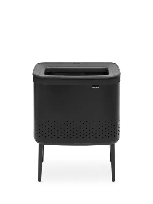 Brabantia Bo 60 Litre Laundry Bin - Matte Black