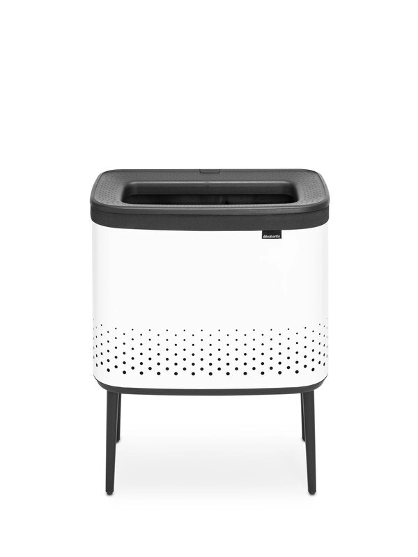 Brabantia Bo 60 Litre Laundry Bin - White