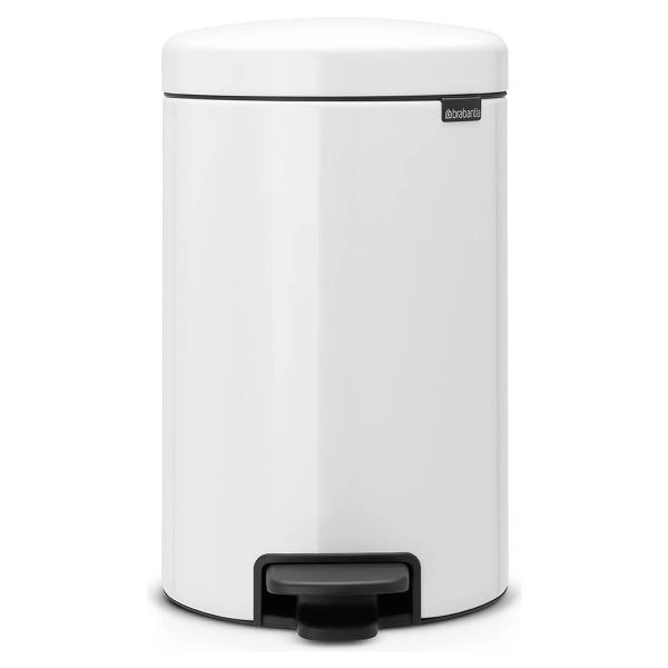 Brabantia newICON 12L Pedal Bin - White