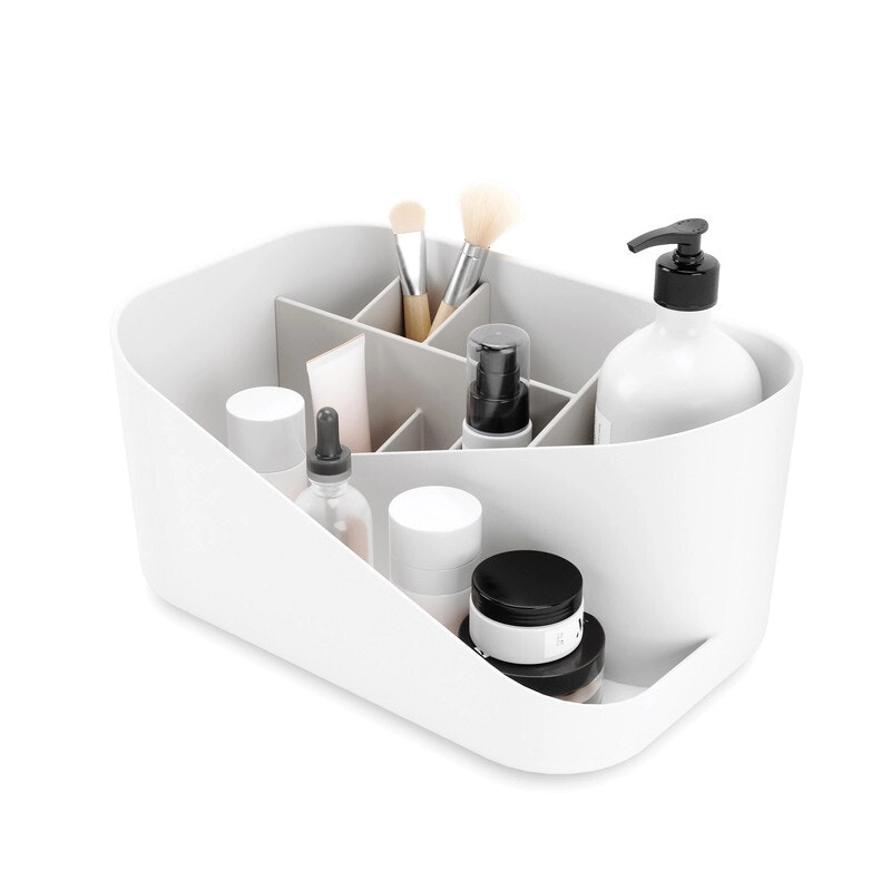 Umbra Glam Cosmetic Organizer - White/Grey