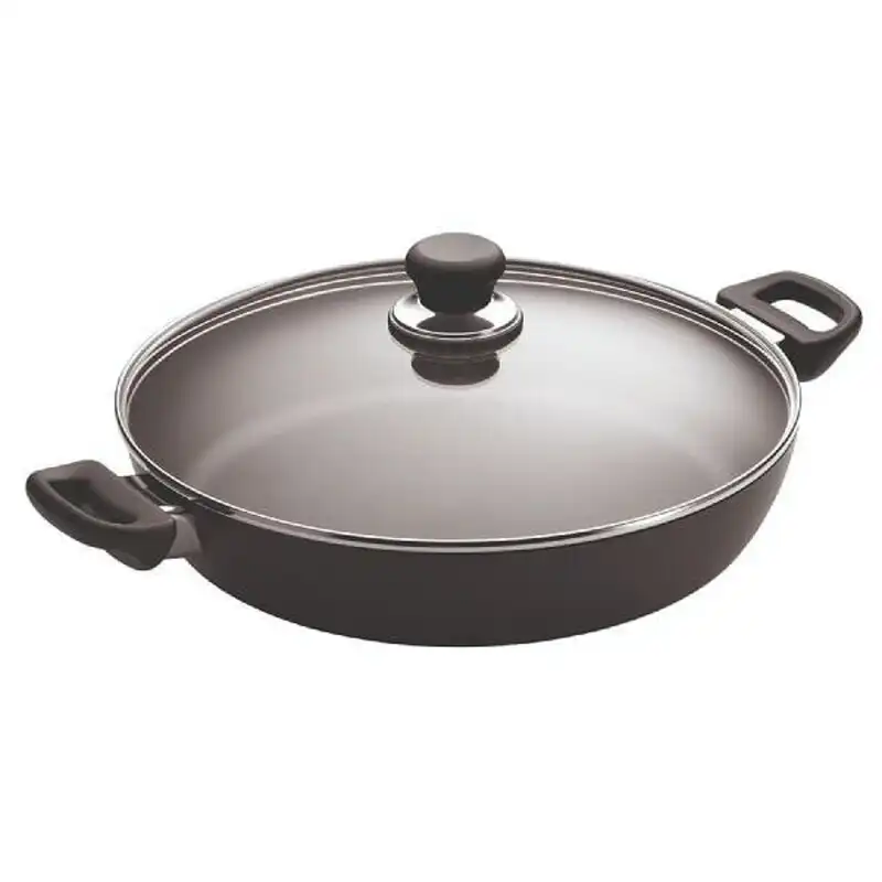 Scanpan 17738 Classic Covered 32cm/4L Chef Pan - Black | PFOA Free