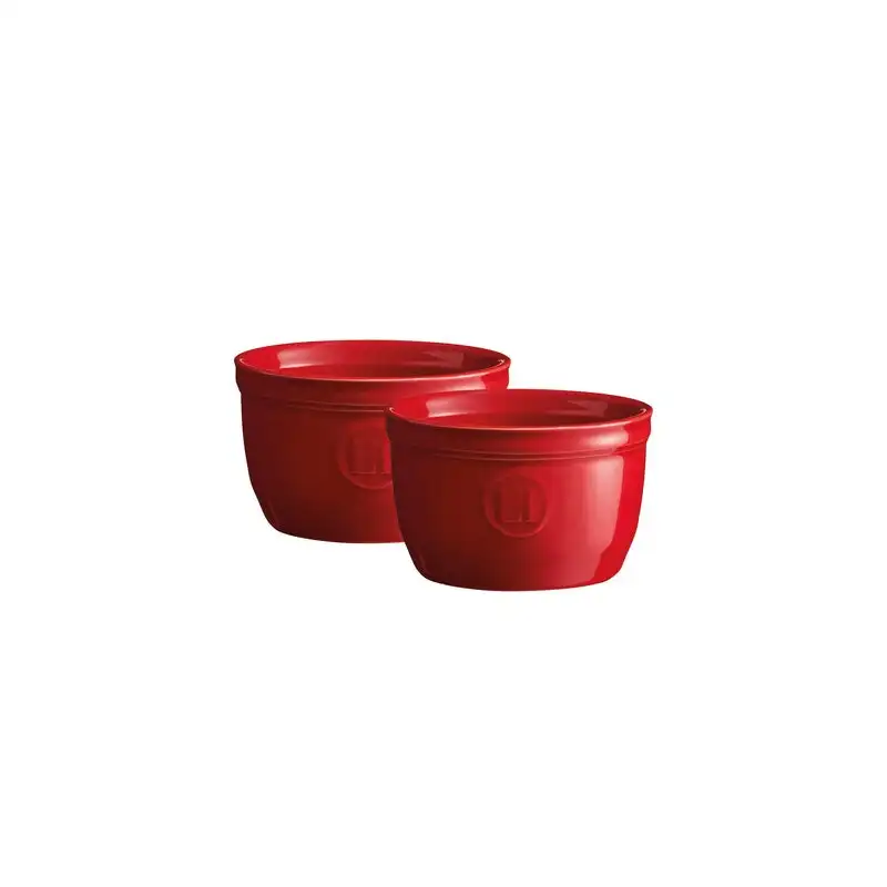 Emile Henry 9cm Ramekin Set of 2 - Burgundy