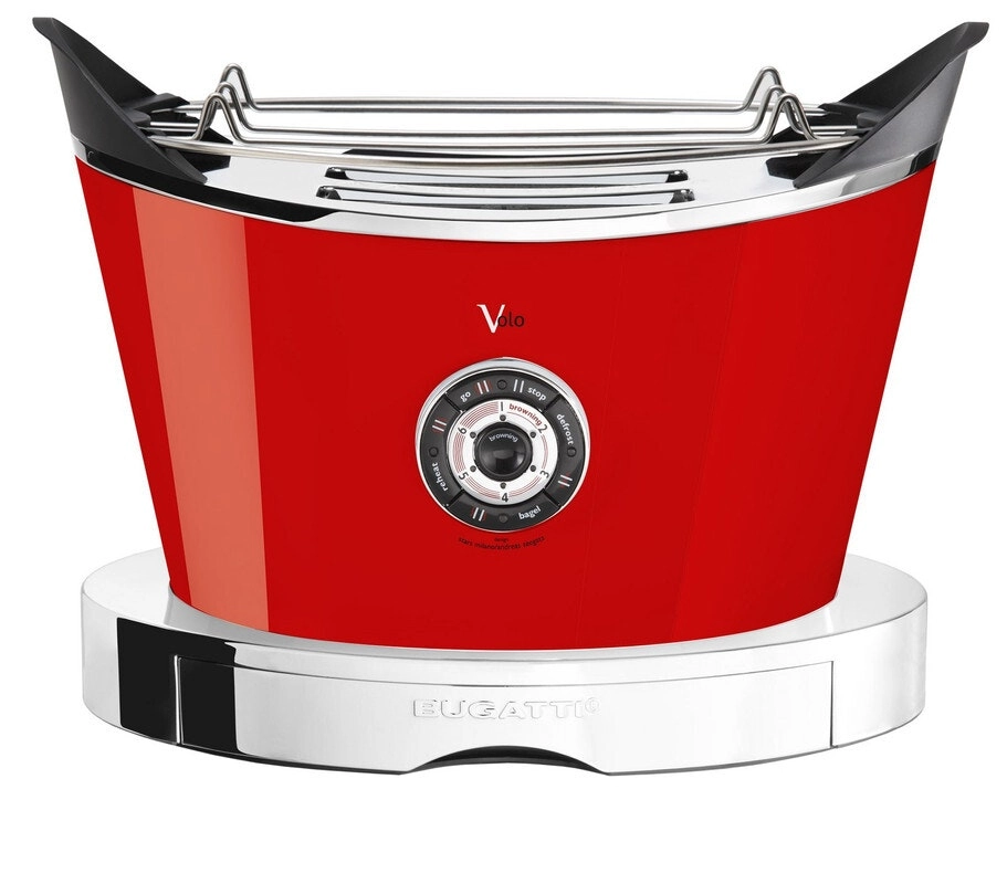 Bugatti Volo 2-Slice Toaster - Red