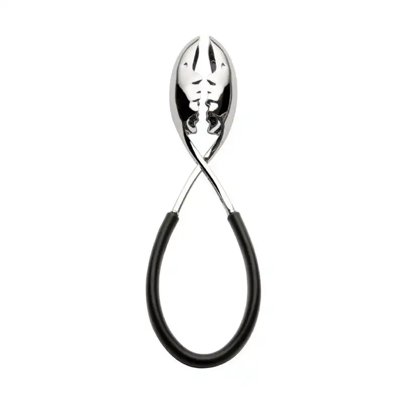 Bugatti Kiss Salad Tongs - Black