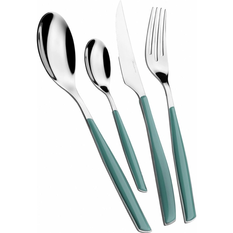 Bugatti Glamour 24pc Cutlery Set - Celadon Green