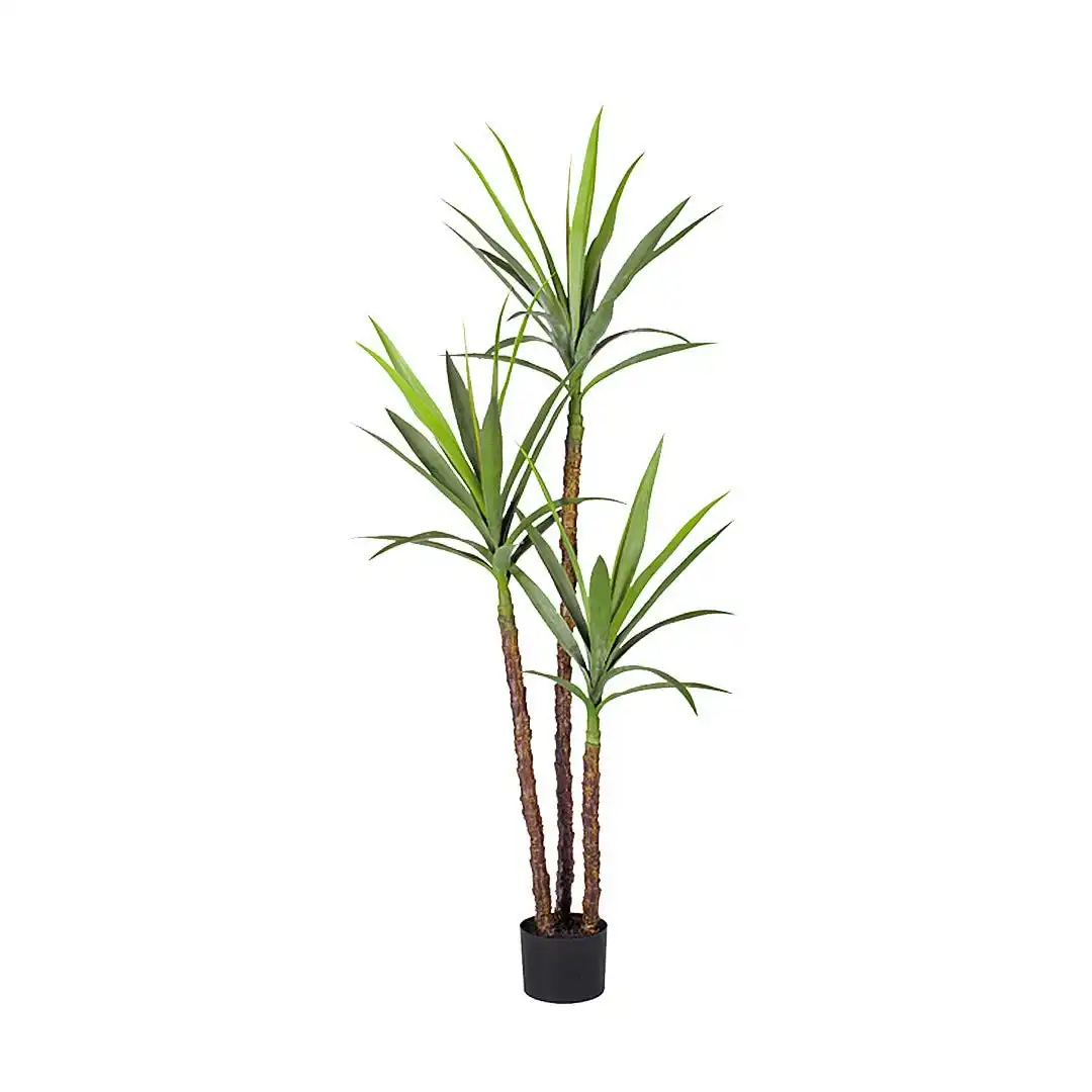 Soga 150cm Artificial Natural Green Dracaena Yucca Tree Fake Tropical Indoor Plant Home Office Decor