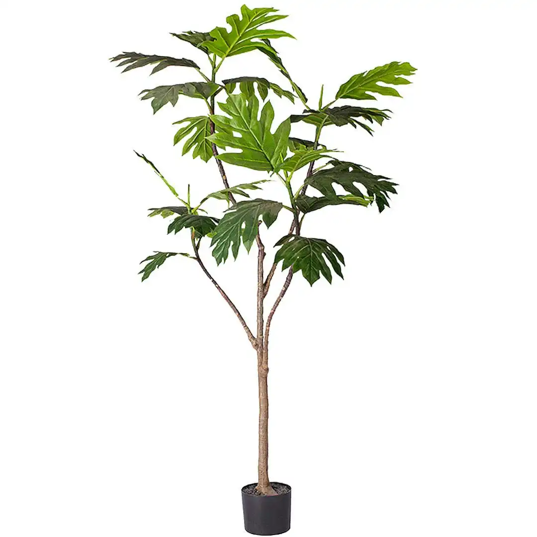 Soga 180cm Artificial Natural Green Split-Leaf Philodendron Tree Fake Tropical Indoor Plant Home Office Decor