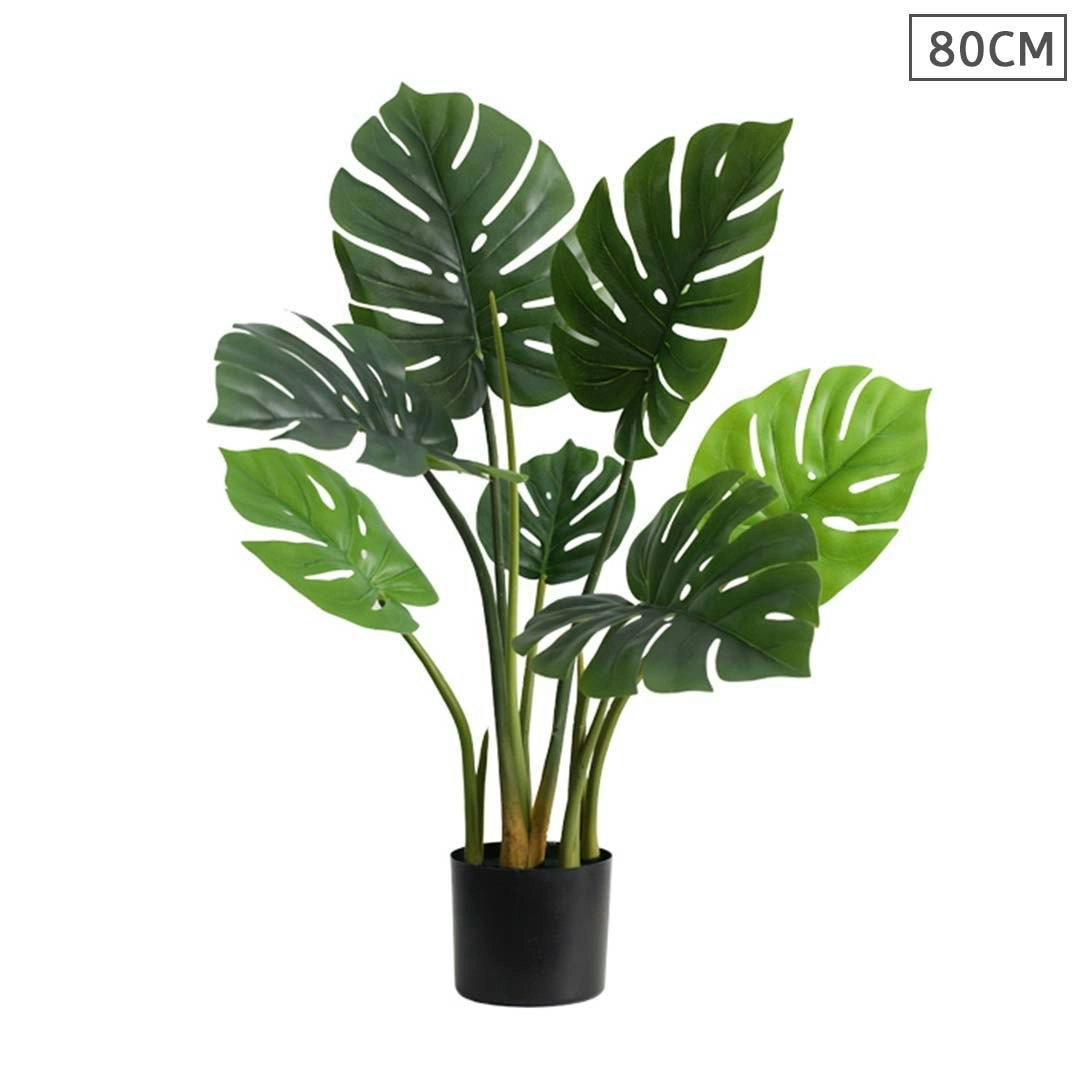 Soga 80cm Artificial Indoor Potted Turtle Back Fake Decoration Tree Flower Pot Plant