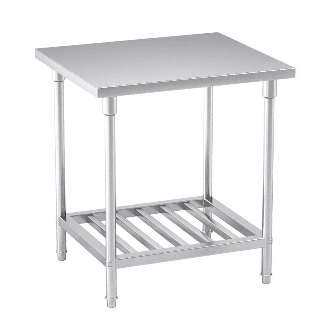 Soga Commercial Catering Kitchen Stainless Steel Prep Work Bench Table 80*70*85cm