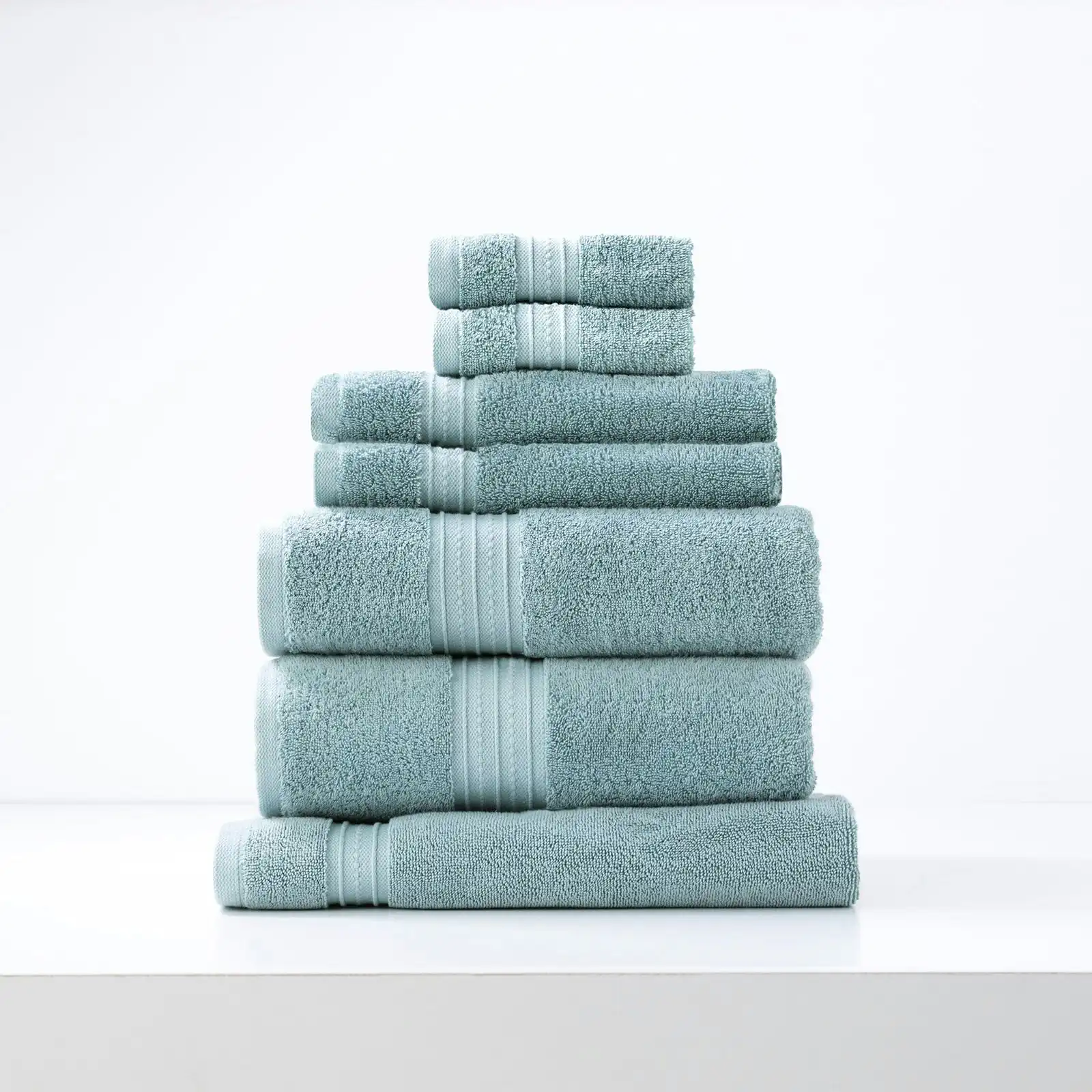 Brentwood Quick Dry Towel Set Gray Mist