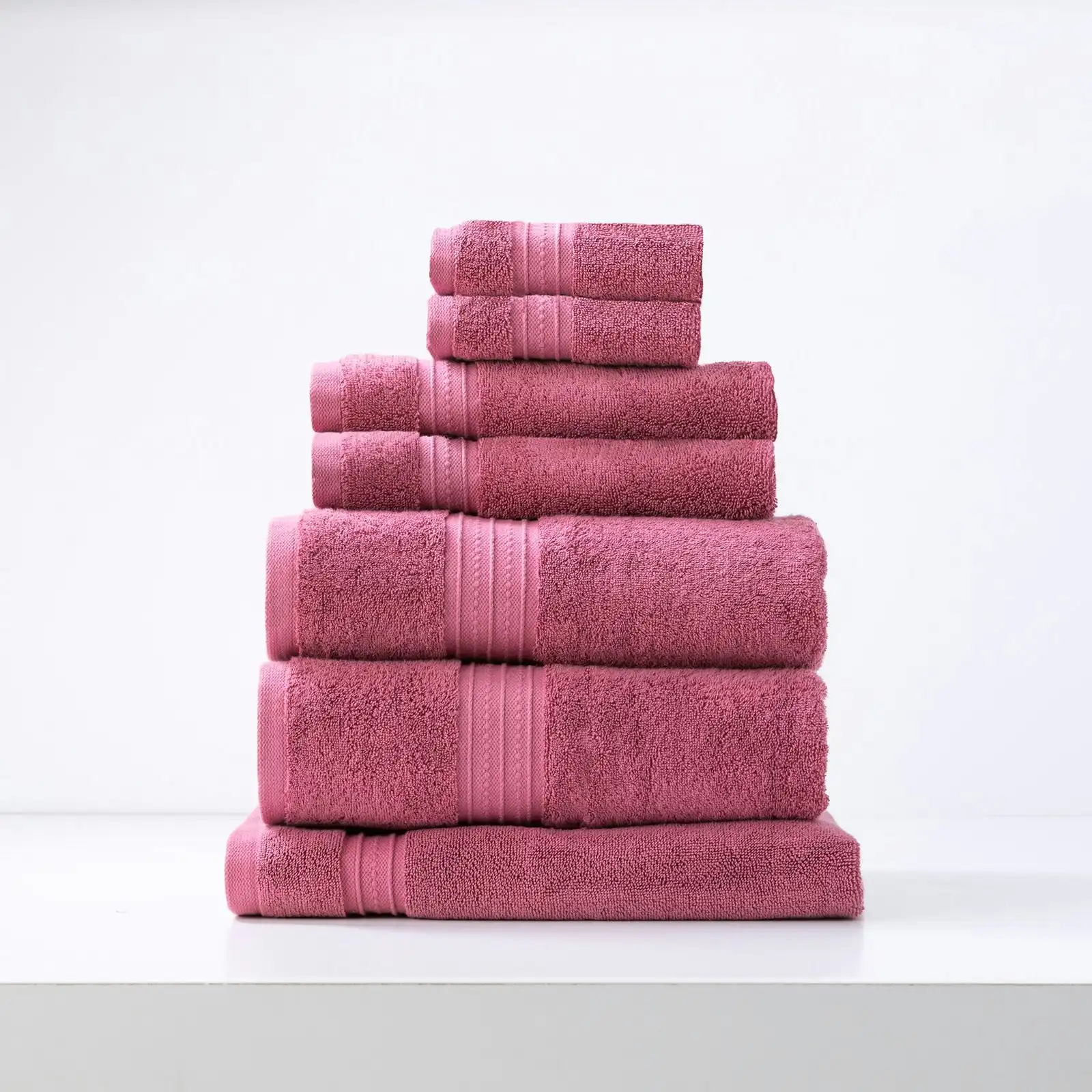 Brentwood Quick Dry Towel Set Rosebud