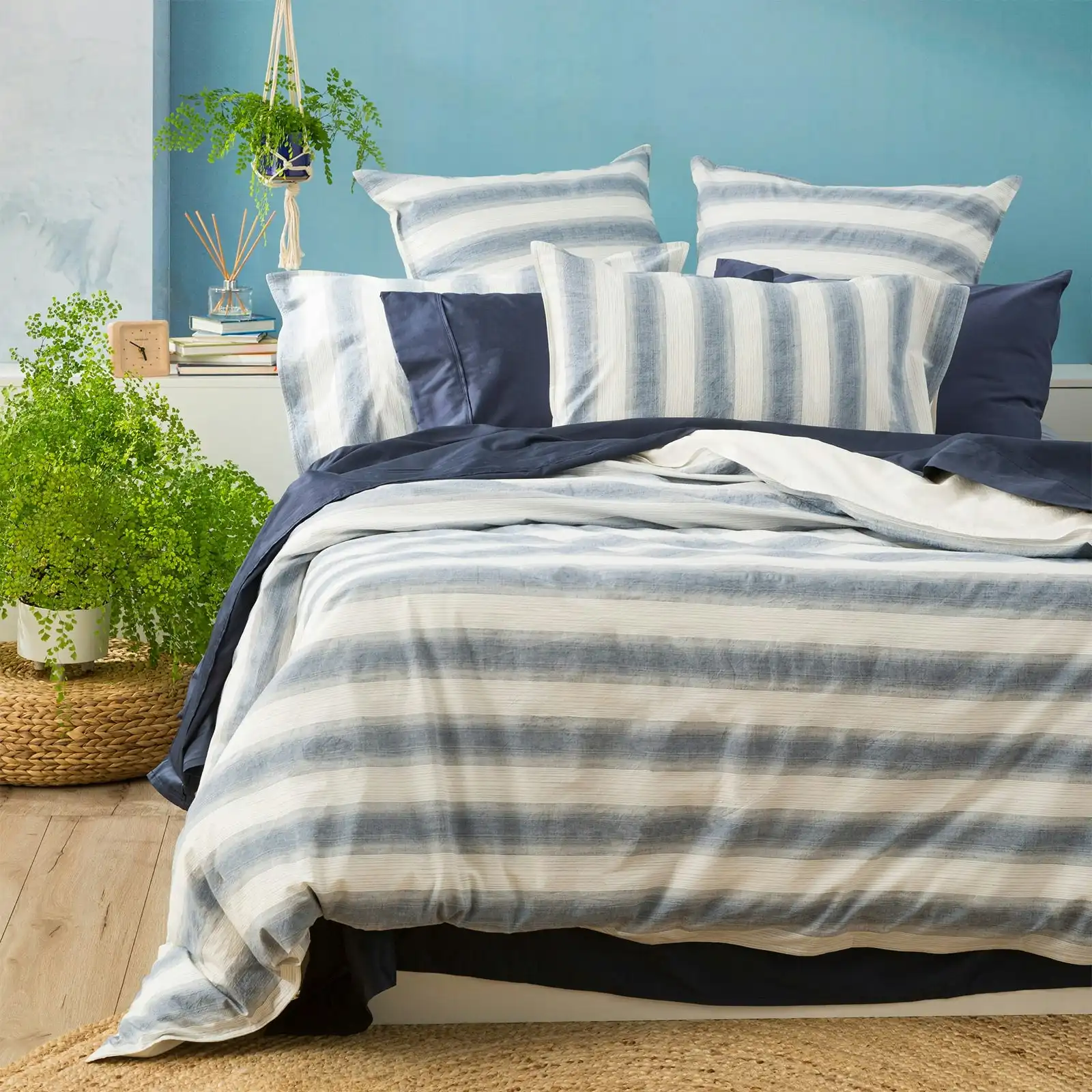 Amira Vintage Washed Cotton Quilt cover set